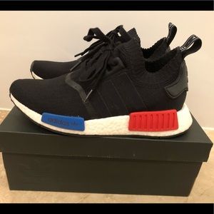 NMD R1 Primeknit OG Boost Core Black Red
